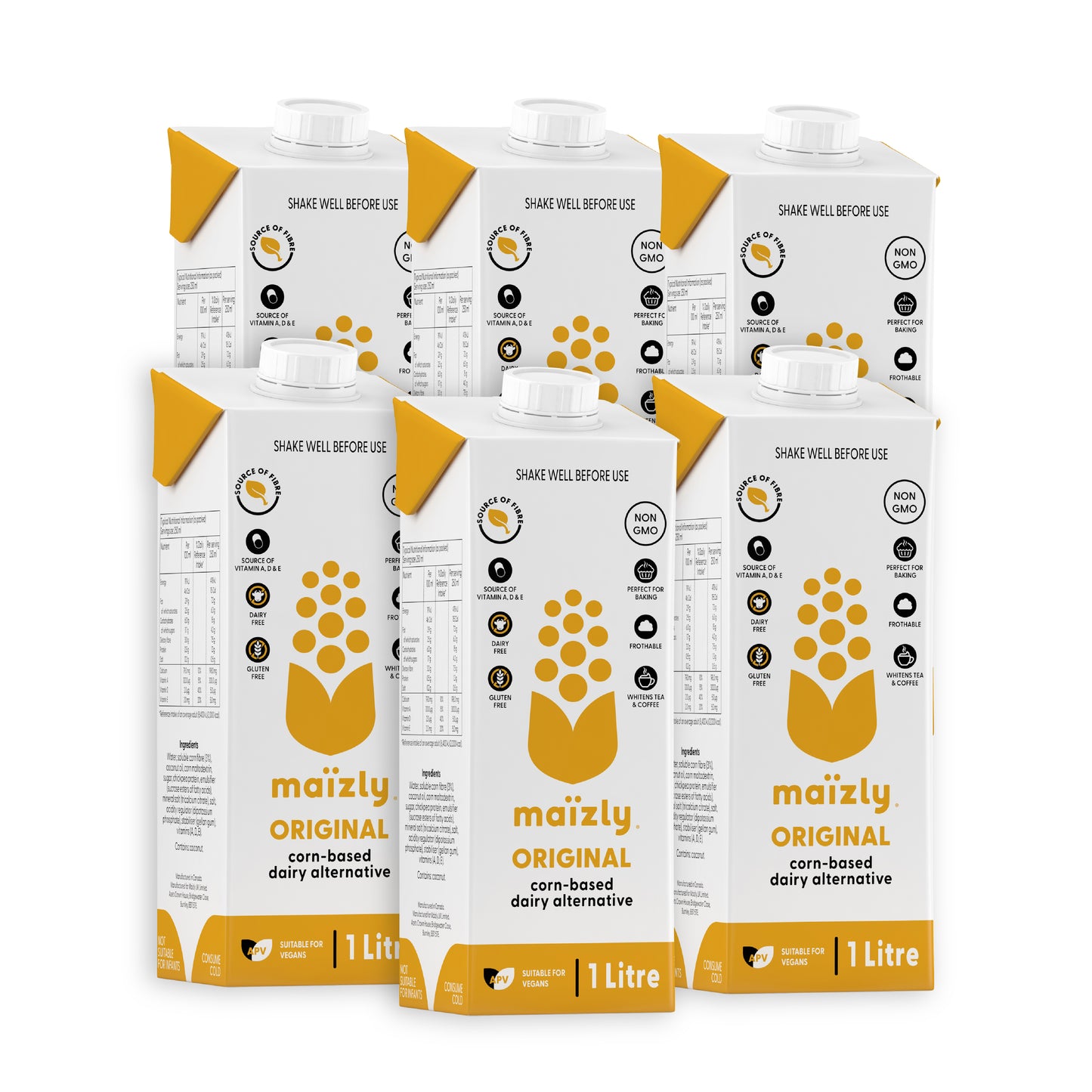 Maizly Original 1L x 6